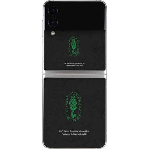 Wizarding Worlds Harry Potter Morsmorder Death Eater Dark Mark Galaxy Z Flip3 5G Skin